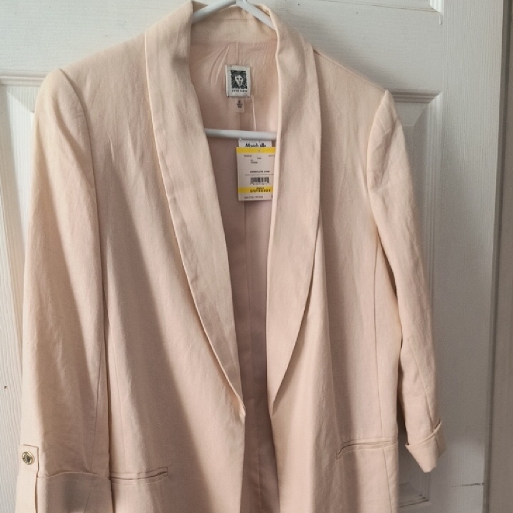 Anne Klein Light Peach Women's Blazer